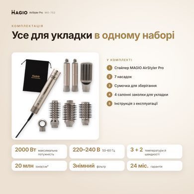 Комплектація та характеристики MAGIO MG-752