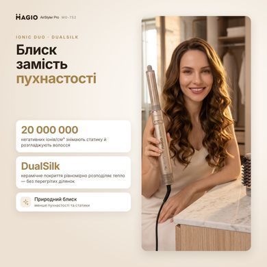 Іонізація IONIC Duo і покриття DualSilk