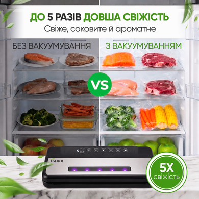 Вакууматор Magio Smart hygiene ультрафіолет MG-386 Premium